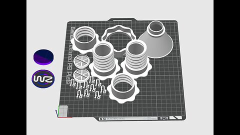 3D Printing stuff for Bambu Labs Spools then @IAmNibz coin test prints