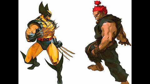 MARVEL SUPER HEROES vs. STREET FIGHTER (Akuma/Wolverine) [Capcom, 1997]