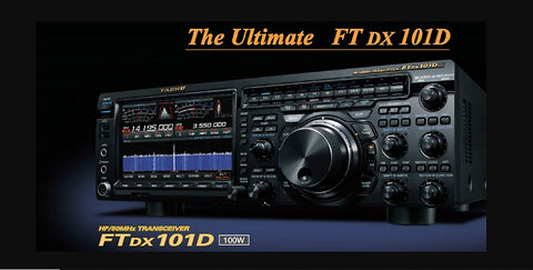 Yaesu FTDX101D mated with an SDR-PLAY / SDR-UNO external Receiver