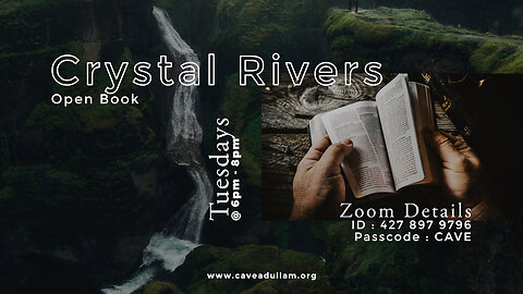 Crystal Rivers | Open Book | May 7, 2024