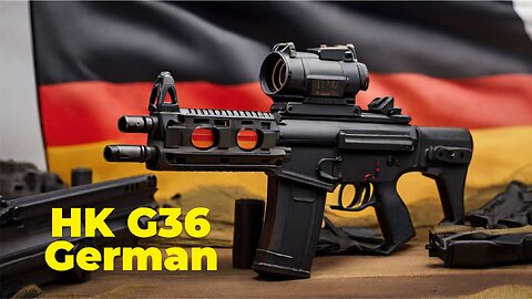 Exploring Power and Precision: An In-Depth Look at the German HK G36 Assault Rifle