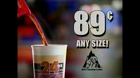 October 27, 2004 - Any Size Coffee for 89 Cents at Speedway