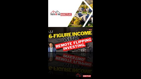 6-FIGURE INCOME W/ REMOTE FLIPPING INVESTING…🏠🏦
