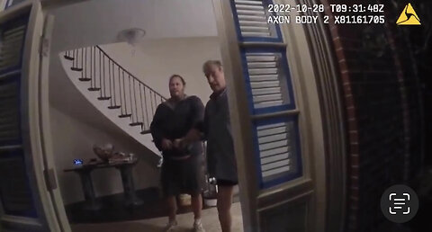 🚨BREAKING: The Paul Pelosi bodycam video has been released. Here is the video.