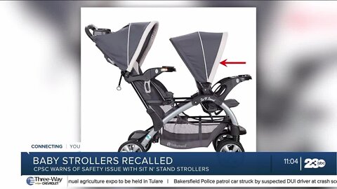 CPSC recalls strollers following reports of one death