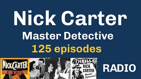 Nick Carter 1944 ep164 Murder in a Decantu