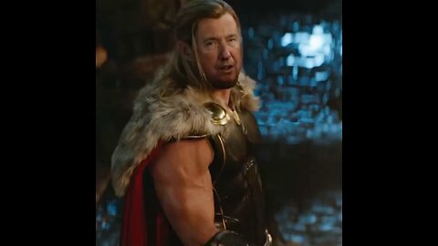 Trump as Thor
