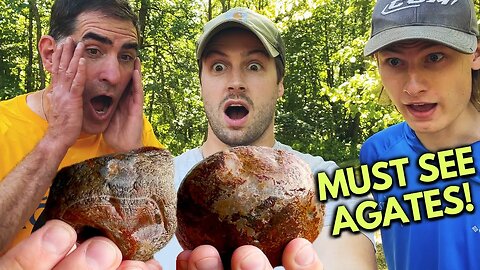 Agate Hunting w/ Michigan Rocks & 99 Rockhounding | Finding AMAZING Lake Superior Agates (BIG)