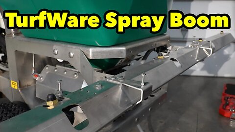 TurfWare Spreader Sprayer GCI Turf Spray Boom Installation