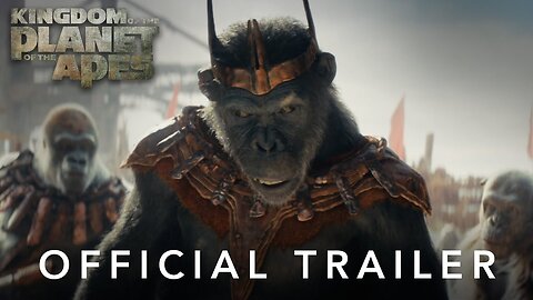 kingdom of the planet of the apes Official Trailer English 2024