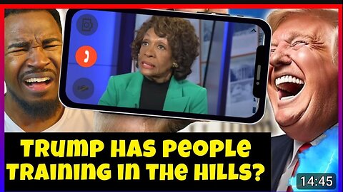 Breaking Rep. Maxine Waters warns Trump supporters prepping for civil war if he losses WHAT_
