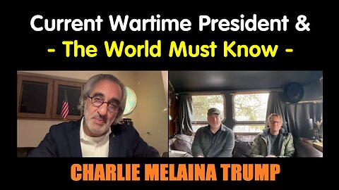 Current Wartime President And CIC Donald J. Trump - The World Must Know - 5/5/24..