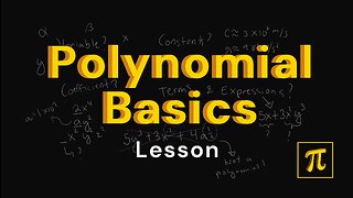 What are POLYNOMIALS? - It is easy, just master these FUNDAMENTALS!