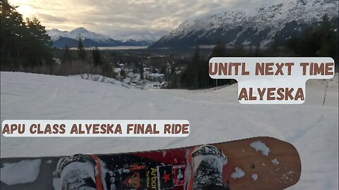 Ski Vs. Snowboard APU Class Final Compilation Video - Alyeska Resort 2023