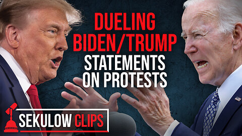Biden and Trump Address Violent Protesters