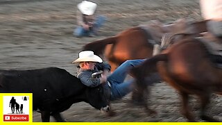 Steer Wrestling - 2022 Big Timber Weekly Pro Rodeo