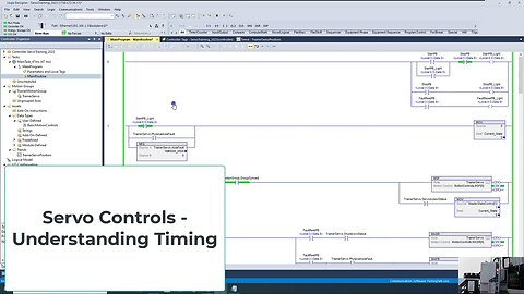 Rockwell Automation's Studio 5000 Servo Controls - Understanding Timing & Data use