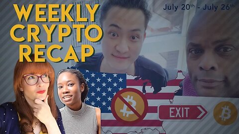 This Week in Crypto! US crypto crackdown, Justin Sun Lunch, Bakkt test launch, & more!
