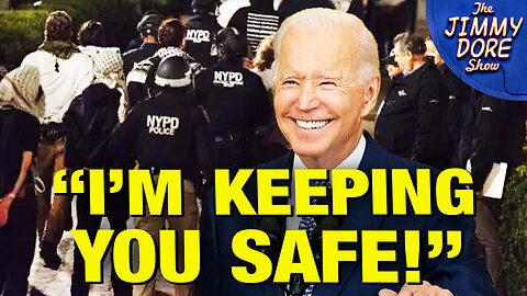 “We Got Rid Of The Outside Agitators On Campus!” – Joe Biden