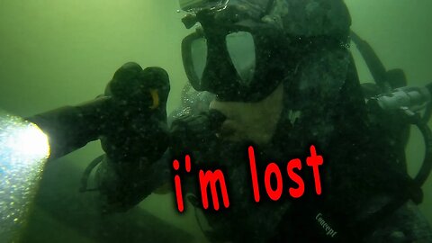 Youtubers got LOST UNDERWATER while scuba diving at Blue Heron Bridge