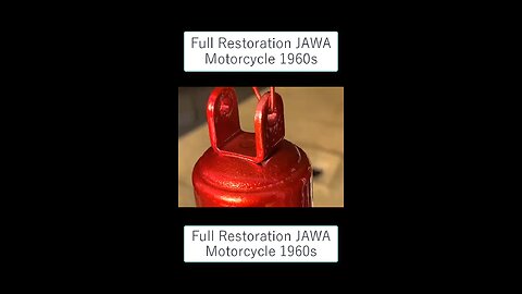 Full Restoration Motorcycle 1960s