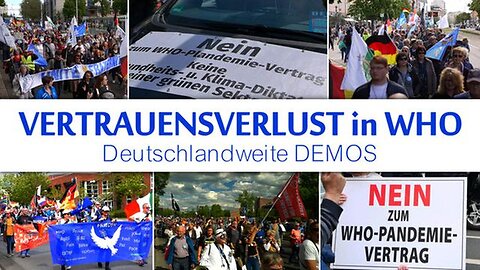 Vertrauensverlust in Regierungen und WHO