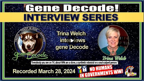 2024-03-28 Hero-Trina Welch Interview with gene Decode (related info and links in description)