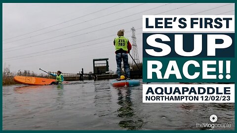 Aquapaddle Northampton - Lee's first SUP race