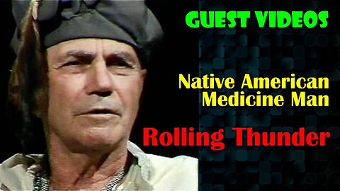Native American Medicine Man Rolling Thunder