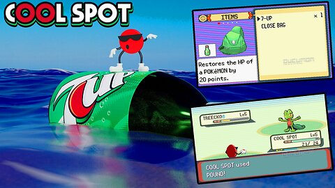 Pokemon Cool Spot - GBA Pokemon ROM Hack has Cool Spot, 7-up, New Music Tracks in-game