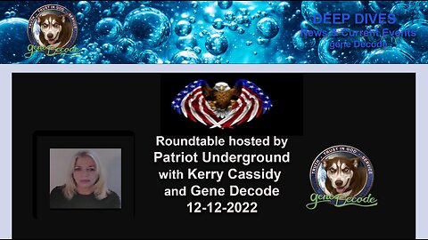 Throwback Roundtable: Gene Decode and Kerry Cassidy on Patriot Underground [with subtitles]