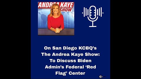 Dr. John Lott appeared on The Andrea Kaye Show on San Diego’s giant 50,000-watt KCBQ radio station