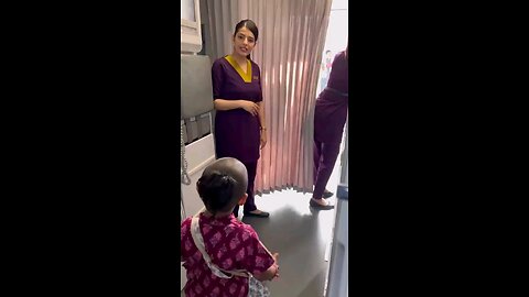 Harinam in Flight ✈️ #bhaktivibes #motivation #sprituality #bhagavadgita #viral #love #kids.