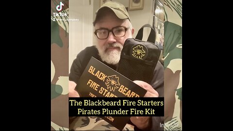The Blackbeard Firestarters Pirates Plunder Fire Kit