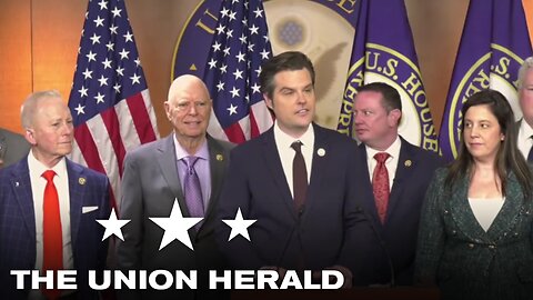 Rep. Gaetz and House Republicans Hold Press Conference on Trump Insurrection Resolution