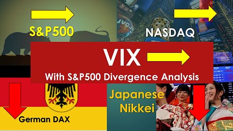 VIX SP500 NASDAQ GermanDax JapanNikkei Technical Analysis May 03 2024