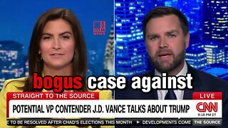 JD Vance Calls Out The Bogus Lawfare Against Donald Trump Live On CNN