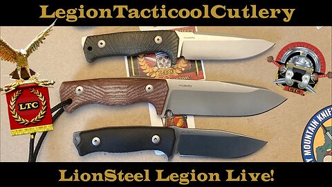 Legion Live LionSteel comparison. #italy #lionsteel #lionsteelknives