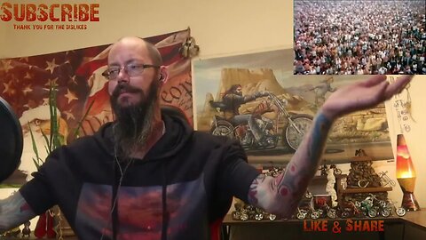 Richie Havens - Freedom at Woodstock 1969 (HD)-Reaction