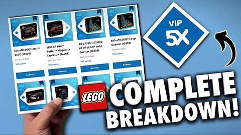 EVERY LEGO Promo Plus LEGO 5X VIP Breakdown - LIVE I Answer Your LEGO Questions