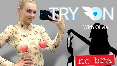 [4K] Hot Try on Haul Transparent | Try on 2024 with Olivia