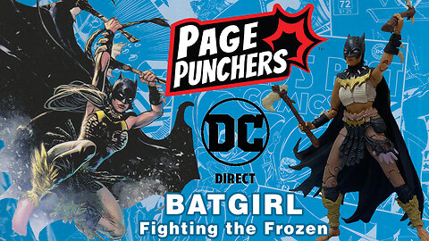 Batgirl - Fighting The Frozen - Page Punchers - DC Direct - Unboxing & Review