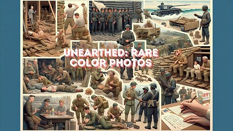 Witness History: Color Photos Depicting American Soldiers in World War 2 Emerged!