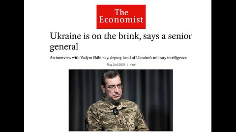 General Skibitsky, deputy head of Ukraine´s Intelligence: Ukraine is on the brink