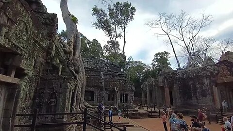 Cambodian Traditional Music, Angkor Wat, bayon and Taphrohm temple