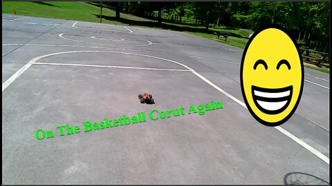 RC Speed Demon At The On Basketball Court Part 1