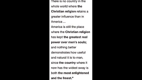 TOP 10 REASONS AMERICA HAS BEEN A JUDEO CHRISTIAN COUNTRY (#4) ALEXIS DE TOCQUEVILLE