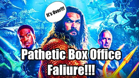 Aquaman And The Lost Kingdom Is Pathetic Box Office Failure | The DCEU Is Finally Dead!!!