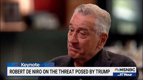 Robert De Niro Compares Trump To Hitler