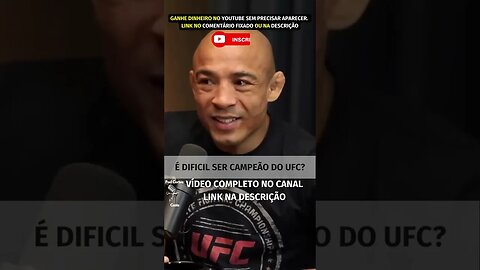 SER CAMPEÃO DO UFC É DIFÍCIL? #shorts #ufc #josealdo #joséaldo #amandaribas #mma #flowpodcast